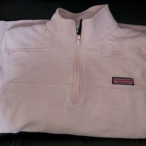 Vineyard Vines Quilted 1/4 zip pullover Shep Shirt